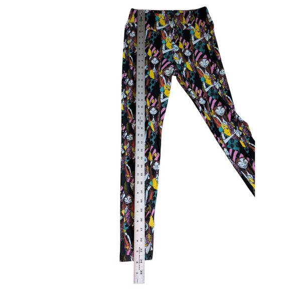 Lularoe Missing Tag Fits Like 2-10 Leggings Disney Sally Patchwork NBC - Picture 5 of 10